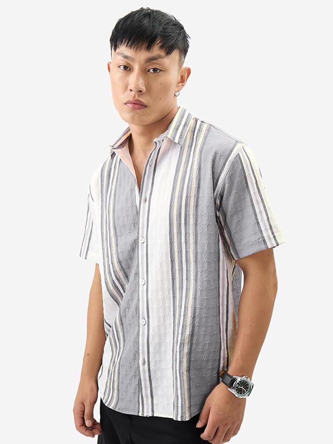 Men's Textured Shirt